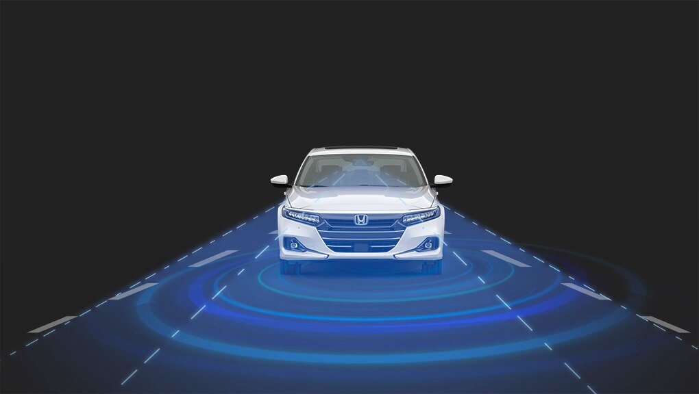 Démonstration du régulateur de vitesse adaptatif avec réglage à faible vitesse de la Honda Accord hybride 2021.