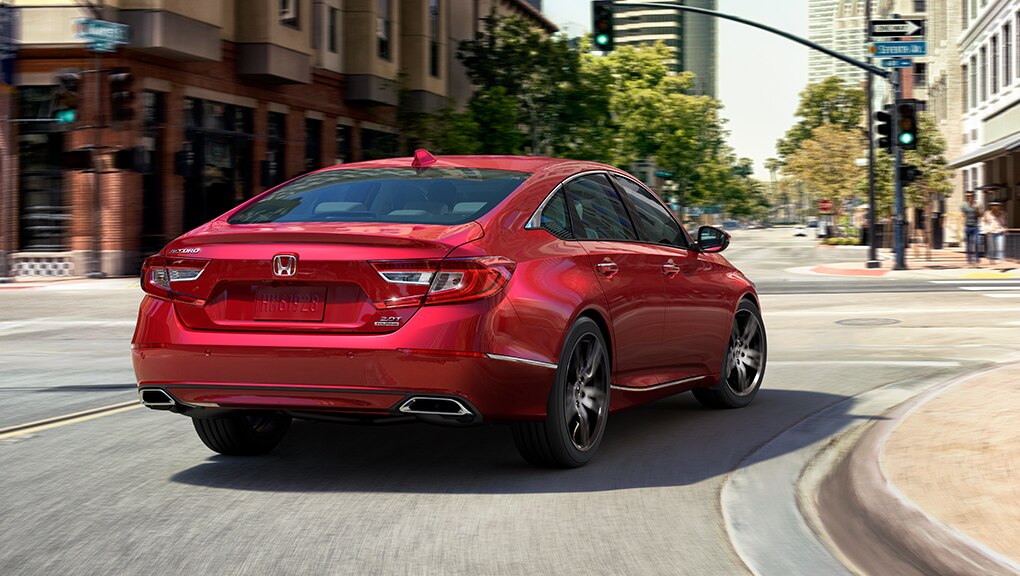 Image du système d’amortisseur adaptatif de la Honda Accord berline 2021.