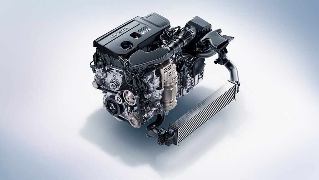 Image of 2021 Honda Accord Sedan 2.0-litre engine.