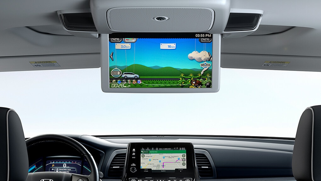 Send destination icon for the HondaLink™ Telematics App on the 2021 Honda Odyssey.